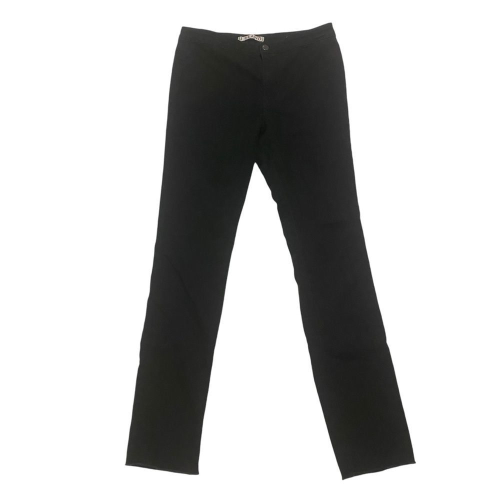 J Brand Women’s Black Pants Straight Leg Raw Hem Size 31